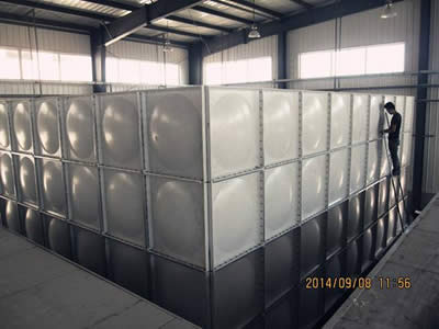 新津玻璃钢拼装水箱